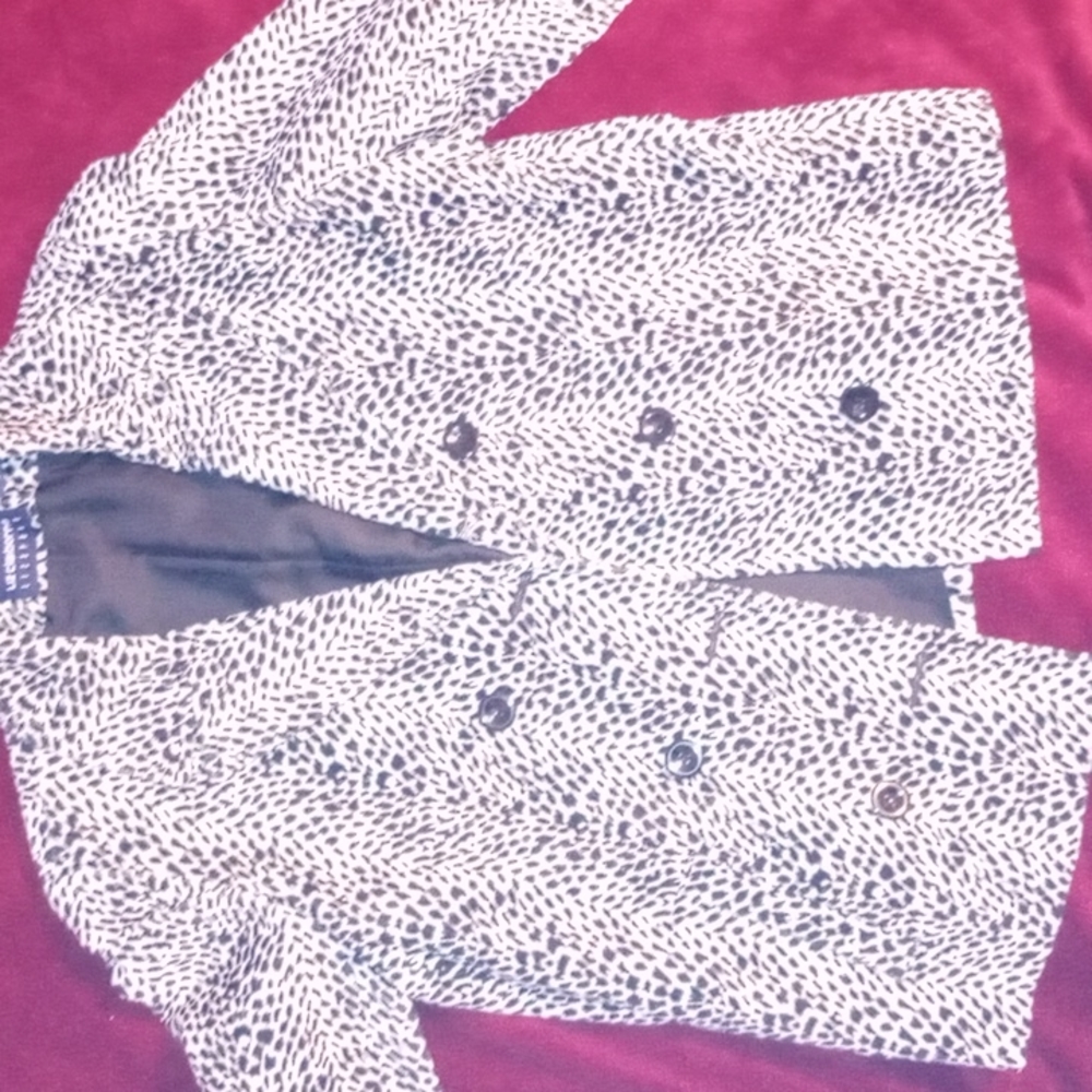 Liz Claiborne jacket black/white